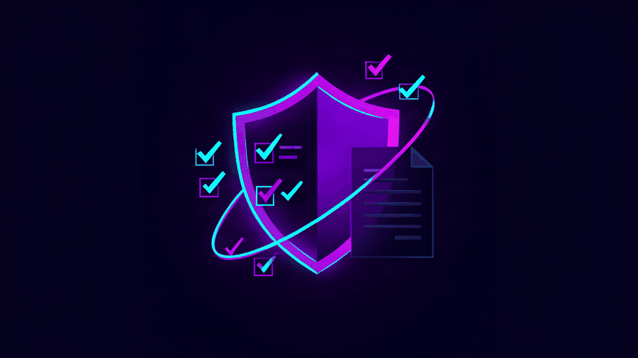 cyber insurance in South Africa - abstract dark theme illustration